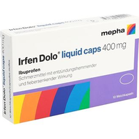 Irfen Dolo liquid caps 400 mg, Weichkapseln