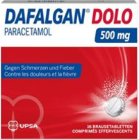 Dafalgan DOLO 500 mg, Brausetabletten