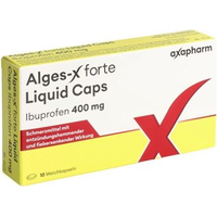 Alges-X forte Liquid Caps 400 mg, Weichkapseln
