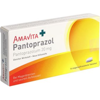 Amavita Pantoprazol 20 mg, magensaftresistente Tabletten