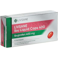LIVSANE Ibu Liquid Caps 400, Weichkapseln