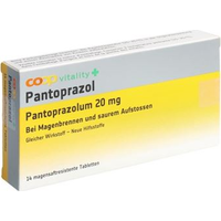 Coop Vitality Pantoprazol 20 mg, magensaftresistente Tabletten